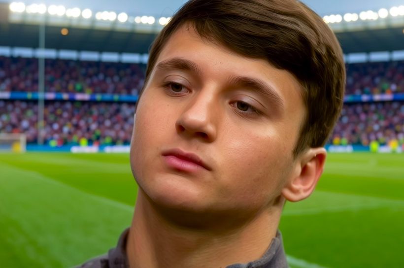 Manchester City's Abdukodir Khusanov after signing a new five-year contract extending his stay at the Etihad until 2031.